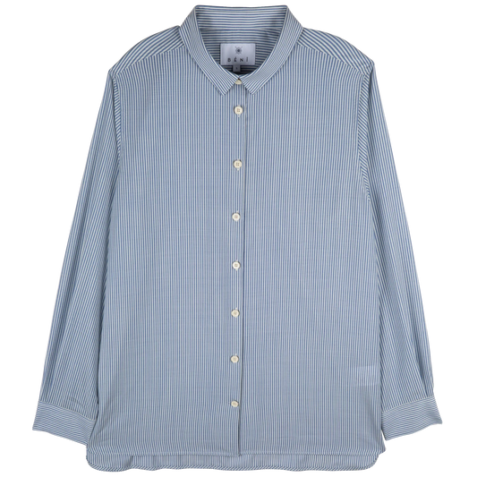 Chemise Eden - Rayures Bleu