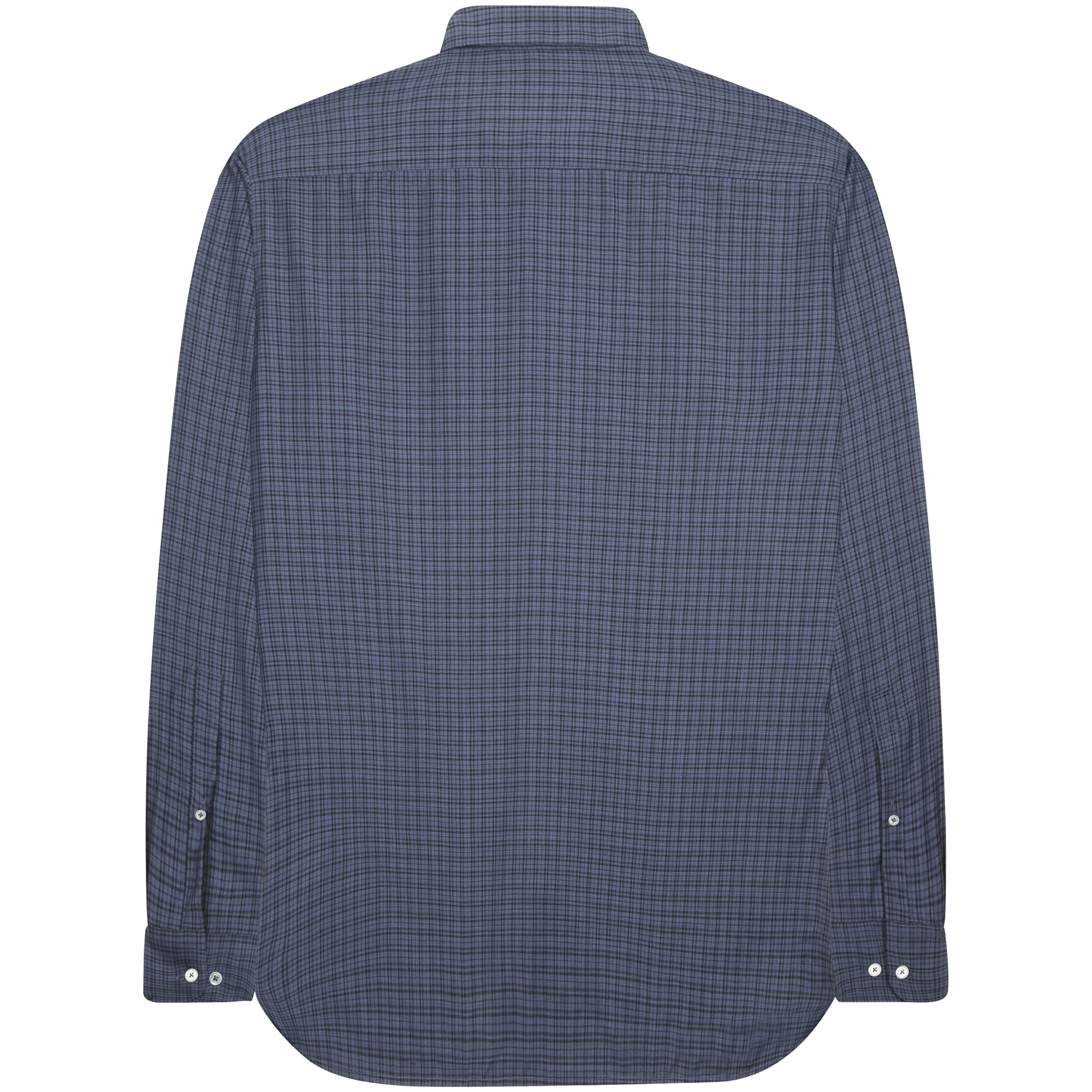 Hopkins Shirt - Dark Blue Check