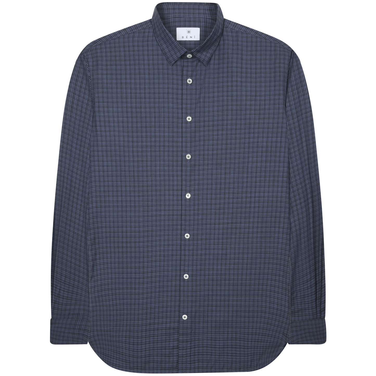 Hopkins Shirt - Dark Blue Check