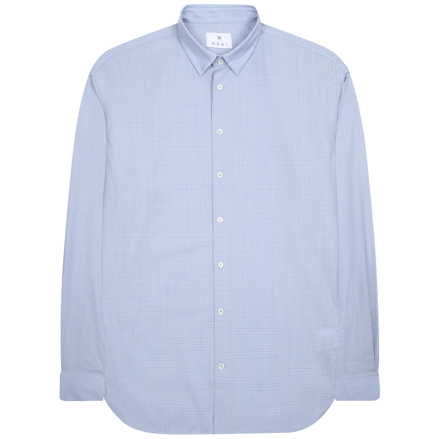 Hopkins Shirt - Light Blue Check