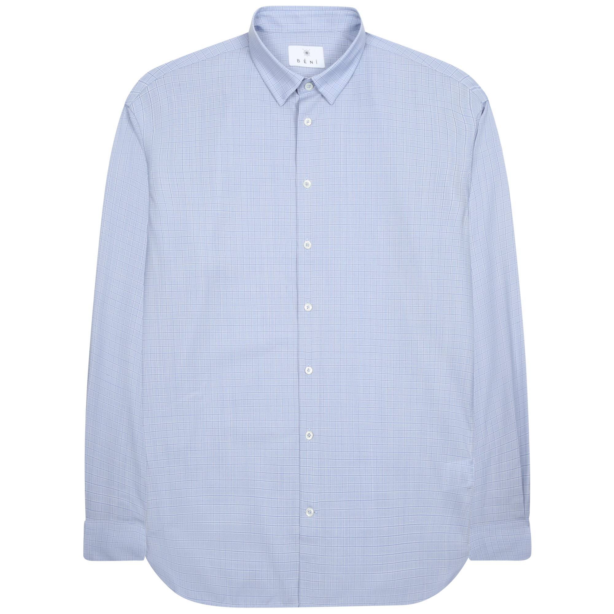 Hopkins Shirt - Light Blue Check