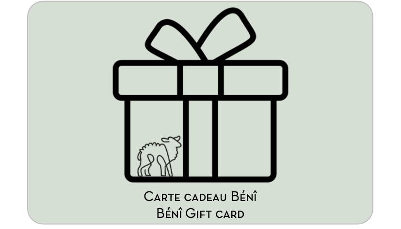 Carte cadeau Bénî